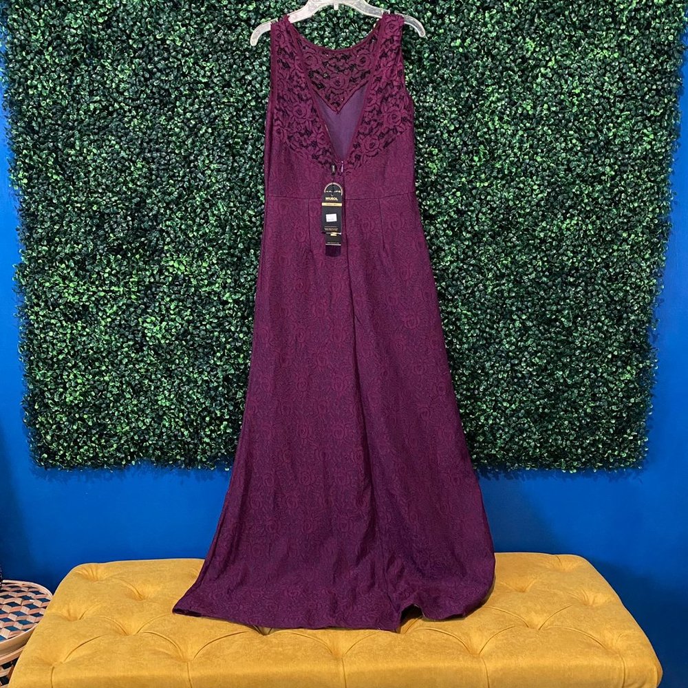 Miusol - Purple Lace Dress - Picture 3 of 5